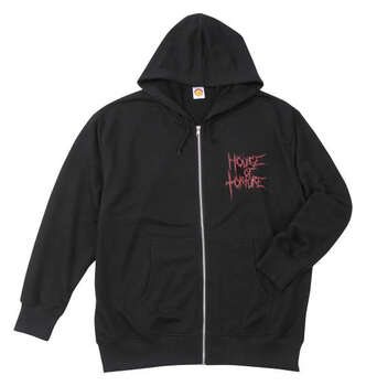 大きいサイズ 新日本プロレス HOUSE OF TORTURE RED MOON フルジップパーカー 3L 4L 5L 6L ラッピング可 送料無料 即日発送-1