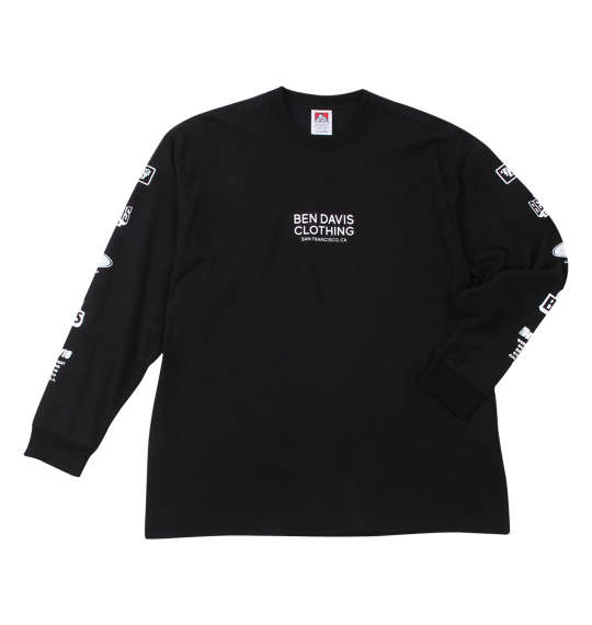 大きいサイズ BEN DAVIS 長袖T＆半袖TレイヤードTシャツ 3L 4L 5L 6L MC846851-83002 ラッピング可 送料無料 即日発送-2