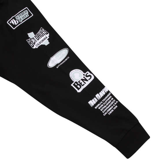 大きいサイズ BEN DAVIS 長袖T＆半袖TレイヤードTシャツ 3L 4L 5L 6L MC846851-83002 ラッピング可 送料無料 即日発送-4