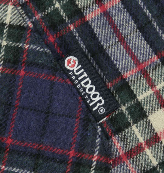 大きいサイズ OUTDOOR PRODUCTS ビエラチェック長袖シャツ 3L 4L 5L 6L MC743203-83094 ラッピング可 送料無料 即日発送-3