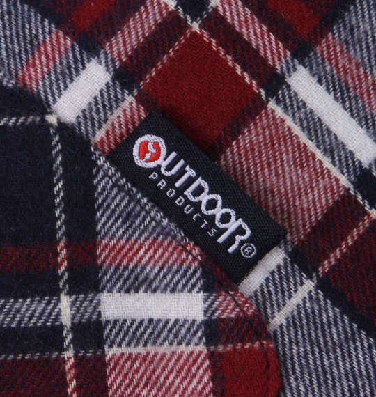 大きいサイズ OUTDOOR PRODUCTS ビエラチェック長袖シャツ 7L 8L MC743204-C3458 ラッピング可 送料無料 即日発送-3
