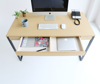 W120cmの幅広でスリムなデスク　Simple Desk OFT 3758 送料無料 即日発送-11