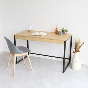 W120cmの幅広でスリムなデスク　Simple Desk OFT 3758 送料無料 即日発送-2