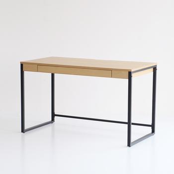 W120cmの幅広でスリムなデスク　Simple Desk OFT 3758 送料無料 即日発送-4