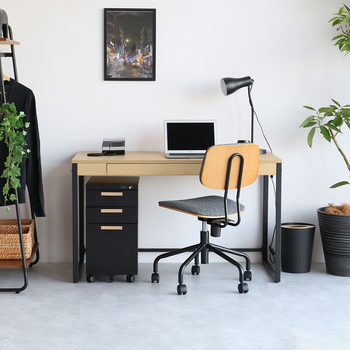 W120cmの幅広でスリムなデスク　Simple Desk OFT 3758 送料無料 即日発送-6