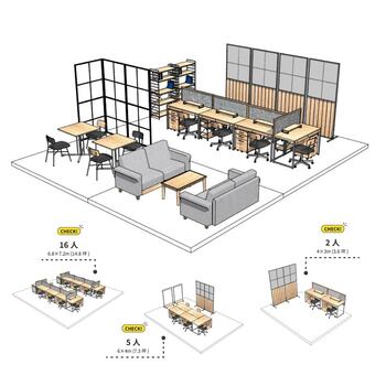 ワイド120cmのゆったりサイズのデスク　DRT 3443 II Drip Desk 1200 送料無料 即日発送-29