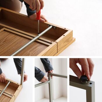 ワイド120cmのゆったりサイズのデスク　DRT 3443 II Drip Desk 1200 送料無料 即日発送-38