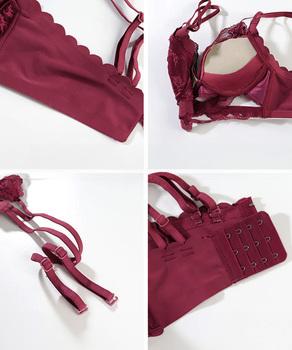 小胸ブラジャーショーツセットノンワイヤー 送料無料 即日発送-7