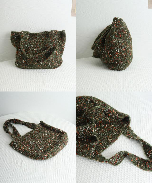 ニットバッグ ハンドバッグ 送料無料 即日発送-9