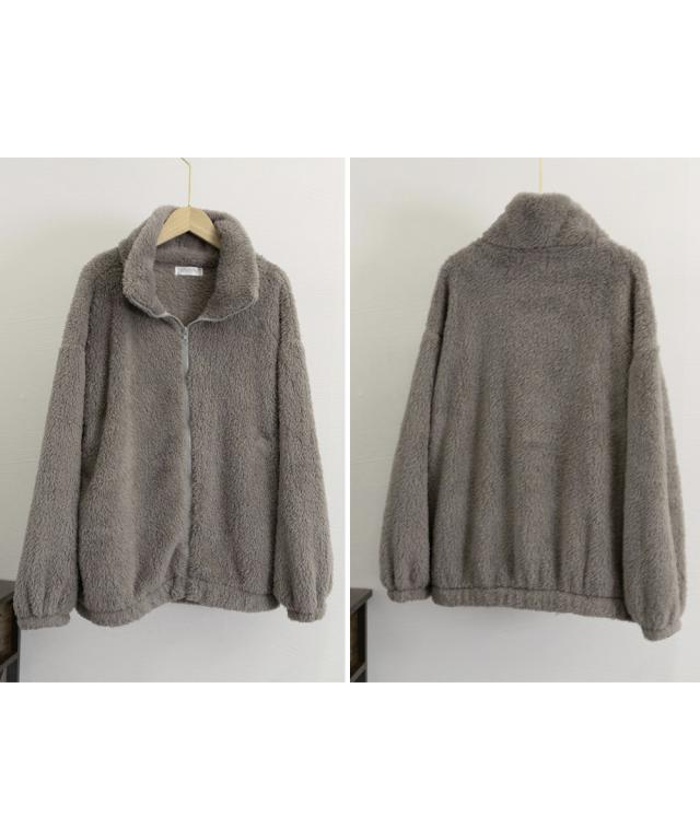 ファージャケット レディースボアブルゾン 送料無料 即日発送-2