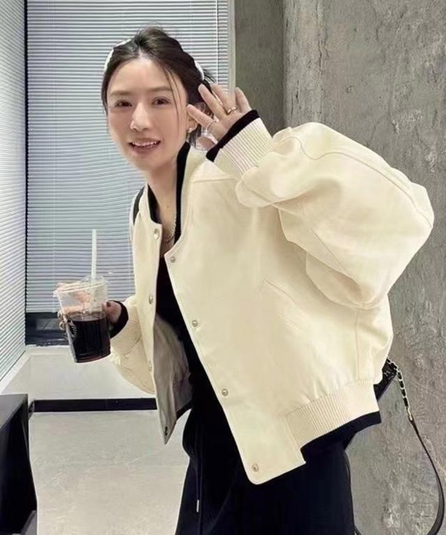 ライトクロップドブルゾンレディース 送料無料 即日発送-7