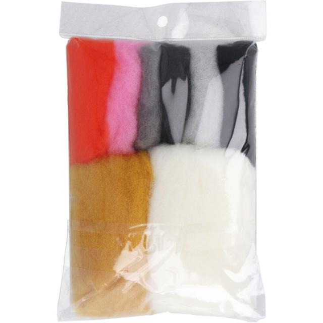 ニードルフェルトでつくる えびにゃん 3個セット 送料無料-1