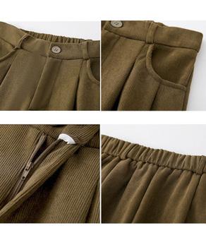 コーデュロイパンツ裏起毛ノーマル2タイプ 送料無料 即日発送-9