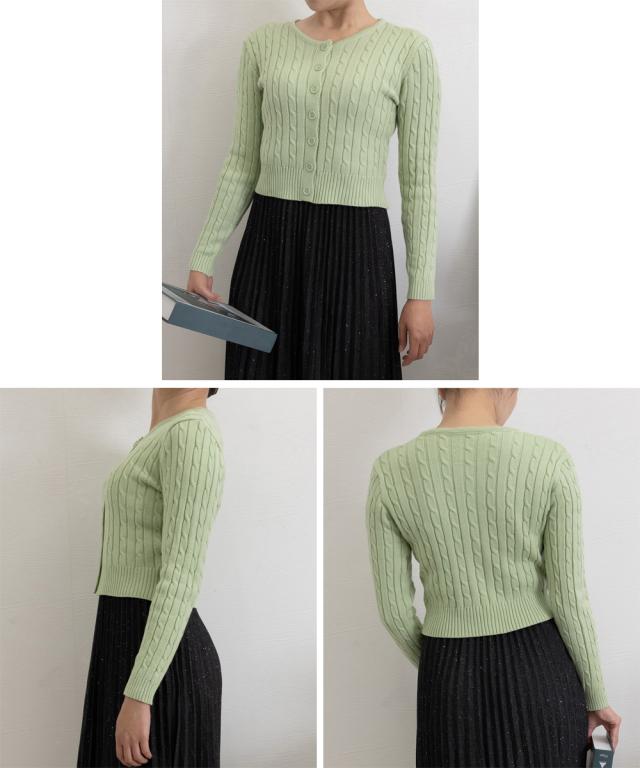 ニットカーディガン レディース アウター SK21805705-5117 送料無料 即日発送-4