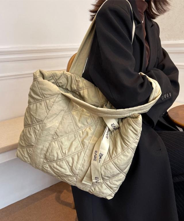 キルティングバッグ トートバッグ 大容量 送料無料 即日発送-5