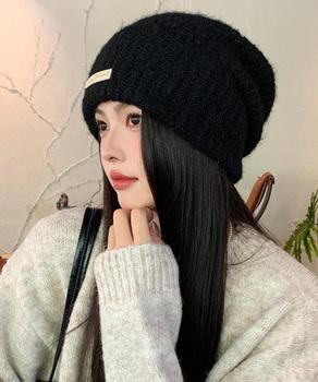ニット帽 レディース くしゅくしゅ帽小顔 送料無料 即日発送-2