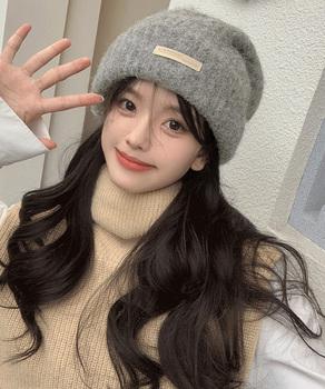 ニット帽 レディース くしゅくしゅ帽小顔 送料無料 即日発送-7