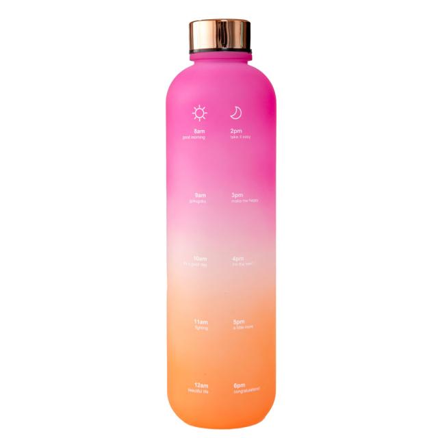 タイムマーカーボトル ピンク×オレンジ 1000mL 1個入 3セット 送料無料-4