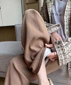 裏起毛ストレートパンツ暖かい レディース 送料無料 即日発送-6