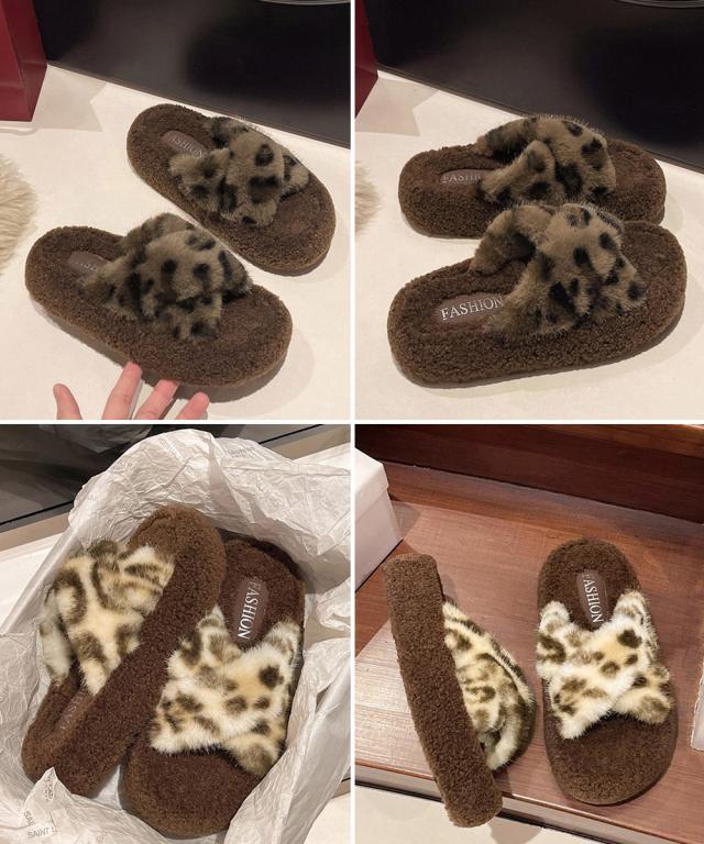 ファーサンダル 厚底 ファースリッパ SK21842011-7423 送料無料 即日発送-2