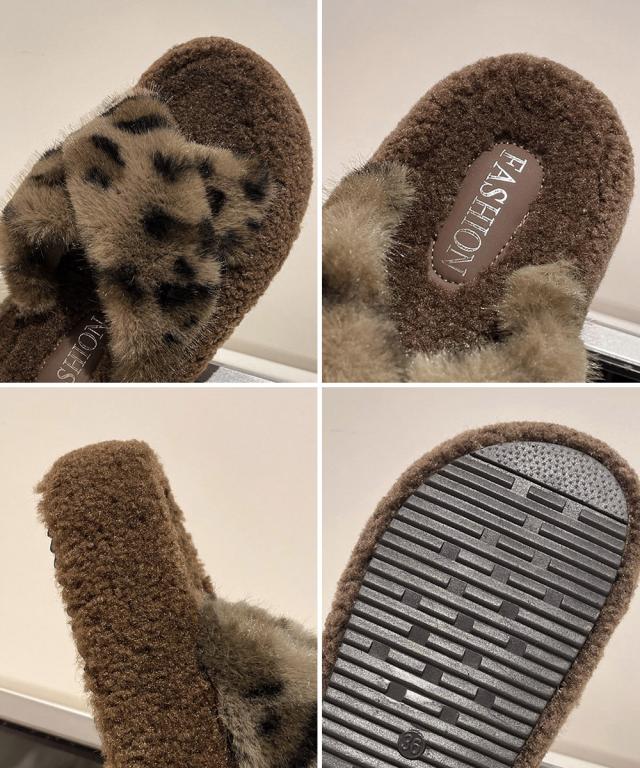 ファーサンダル 厚底 ファースリッパ SK21842011-7423 送料無料 即日発送-3