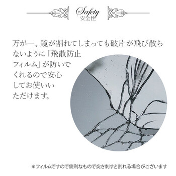 アンティーク調スタンドミラー ブロンズ 送料無料-1