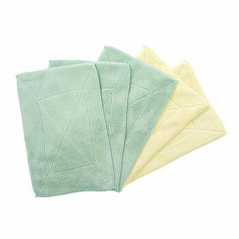 激落ちマイクロファイバーぞうきん5枚入 3セット 送料無料 即日発送-1