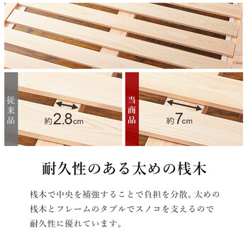 畳シングルベッドWB 7722Sクラマ 送料無料-14