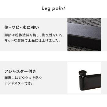 カフェテーブルLT 4930DBR 送料無料-11