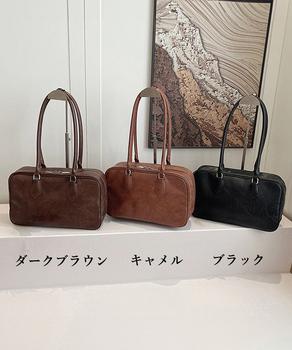 ロングハンドルボストンバッグトートバッグ 送料無料 即日発送-1