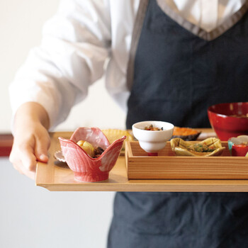 和食器 タモ大型会席盆 日本製 送料無料-7