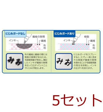 Artline おなまえマーカー ツイン 油性 にじみ対策 5個セット 送料無料-5