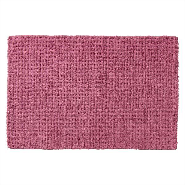 SUSU抗菌ふわふわ雲ごこちバスマットローズピンク40×60？ 2個セット 送料無料 即日発送-1