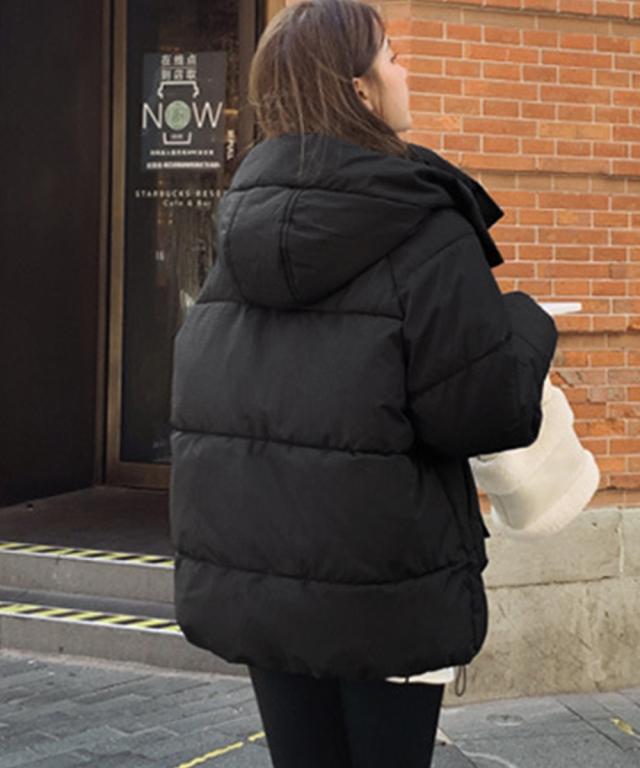 フェイクダウンジャケット中綿アウター防寒 送料無料 即日発送-5