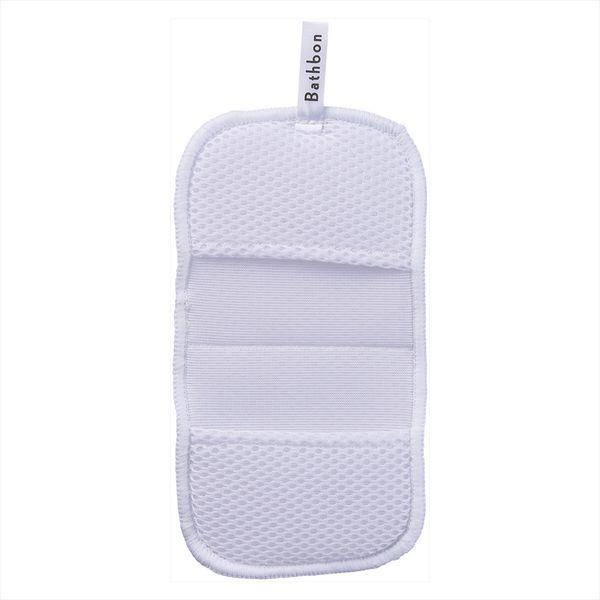 バスボンくん抗菌はさめるスポンジWポケットホワイト 5個セット 送料無料 即日発送-2