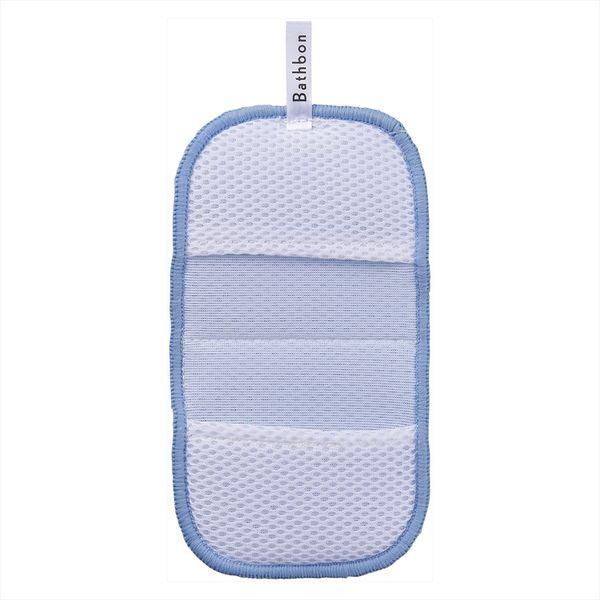 バスボンくん抗菌はさめるスポンジWポケットブルー 5個セット 送料無料 即日発送-2