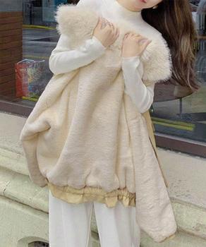 ファーライダースジャケットフェイクレザー 送料無料 即日発送-5