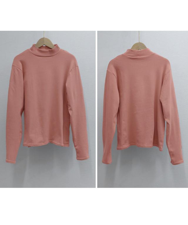 ベーシックトップス プチハイネック 送料無料 即日発送-2