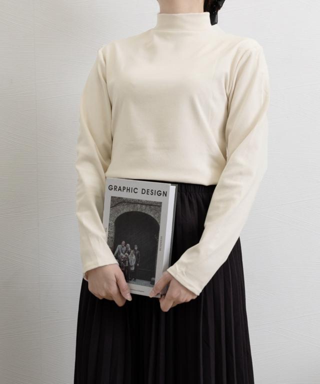 ベーシックトップス プチハイネック 送料無料 即日発送-6