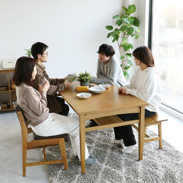 W1500の4人掛けダイニングテーブル RAT 3765 Rasic Dining Table 1500 送料無料 即日発送-11