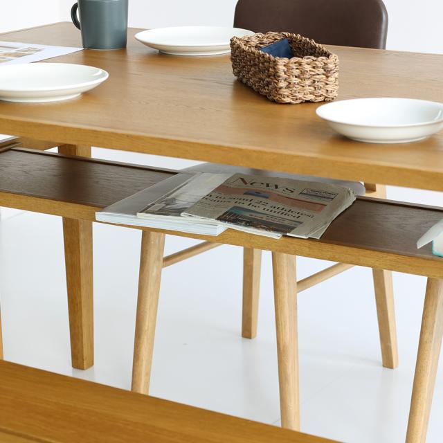 W1500の4人掛けダイニングテーブル RAT 3765 Rasic Dining Table 1500 送料無料 即日発送-12