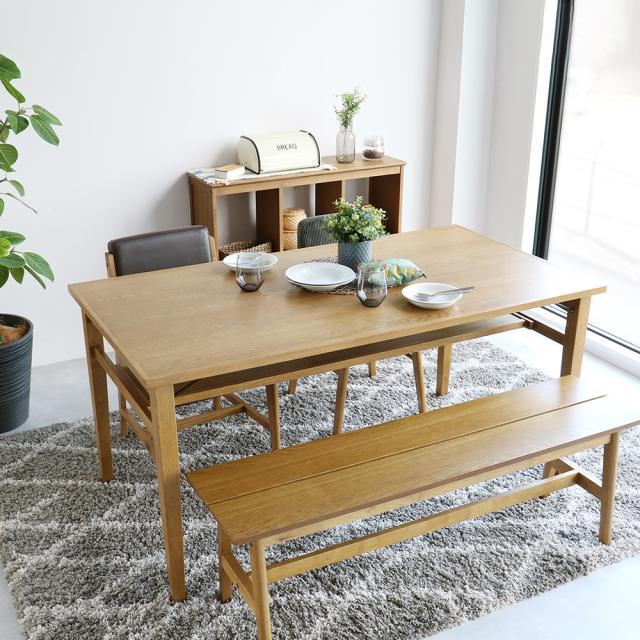 W1500の4人掛けダイニングテーブル RAT 3765 Rasic Dining Table 1500 送料無料 即日発送-1