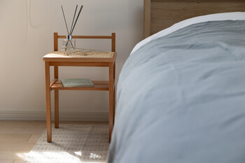 AMUサイドテーブル 天然ラタン かごめ編み 送料無料-10