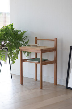 AMUサイドテーブル 天然ラタン かごめ編み 送料無料-14