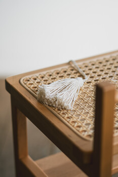 AMUサイドテーブル 天然ラタン かごめ編み 送料無料-20