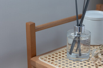 AMUサイドテーブル 天然ラタン かごめ編み 送料無料-25