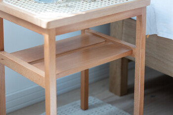 AMUサイドテーブル 天然ラタン かごめ編み 送料無料-26