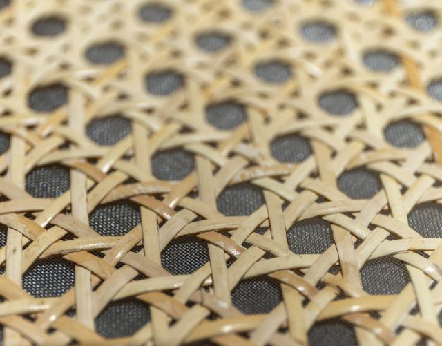 AMUスツール 天然ラタン かごめ編み 送料無料-1