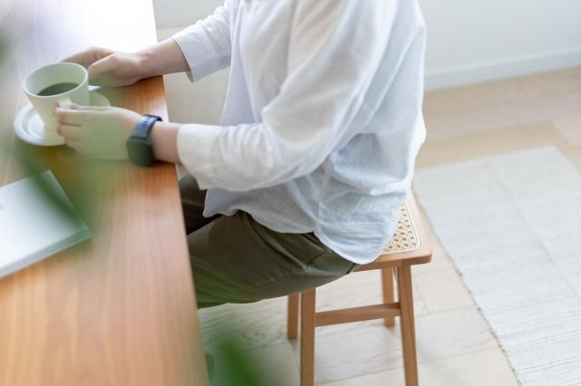 AMUスツール 天然ラタン かごめ編み 送料無料-7