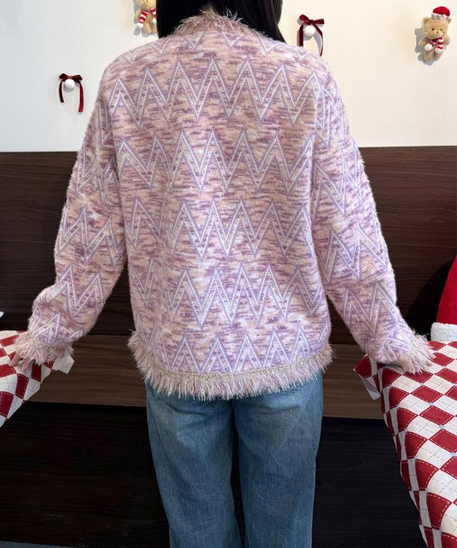 ラメツイード風ジャケット レディース 送料無料 即日発送-7